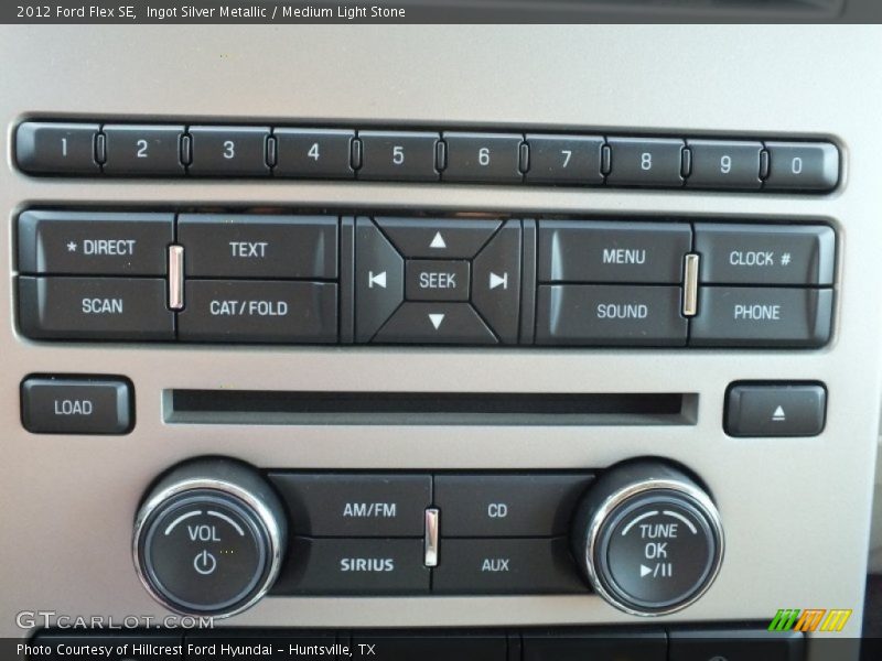 Ingot Silver Metallic / Medium Light Stone 2012 Ford Flex SE