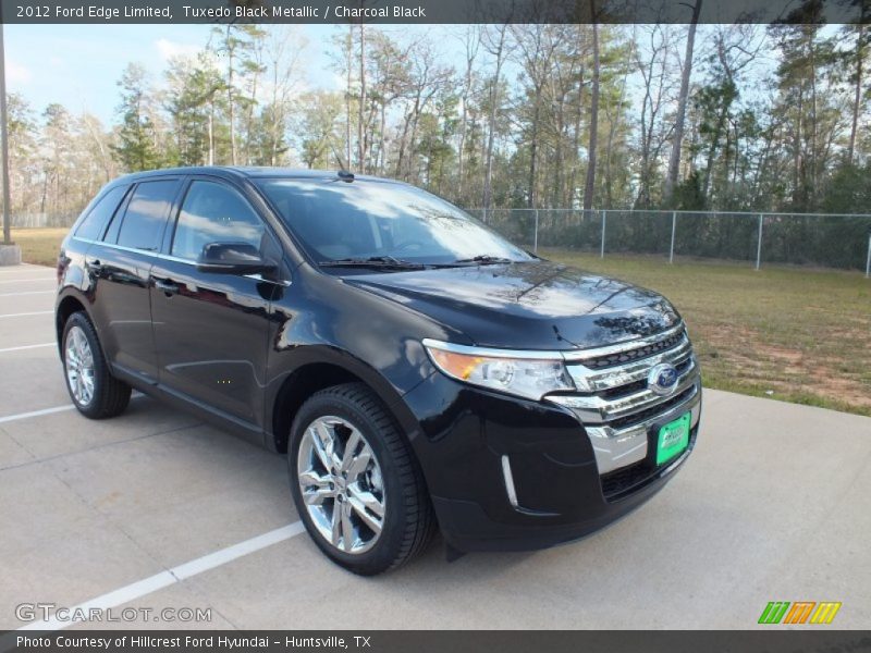Tuxedo Black Metallic / Charcoal Black 2012 Ford Edge Limited