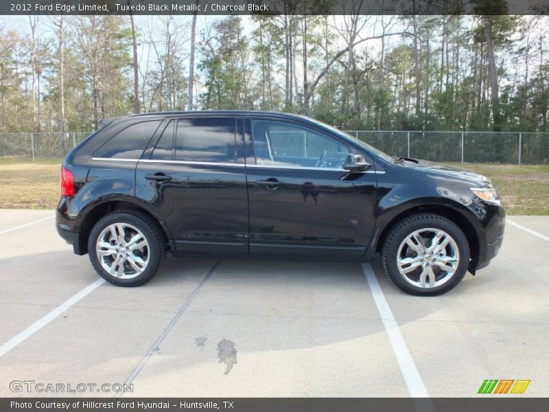 Tuxedo Black Metallic / Charcoal Black 2012 Ford Edge Limited