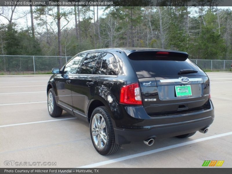 Tuxedo Black Metallic / Charcoal Black 2012 Ford Edge Limited
