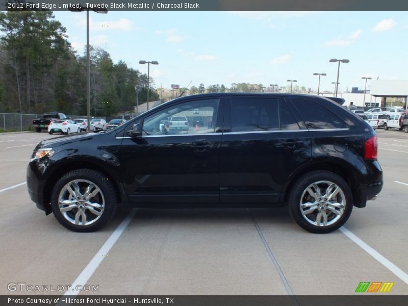 Tuxedo Black Metallic / Charcoal Black 2012 Ford Edge Limited