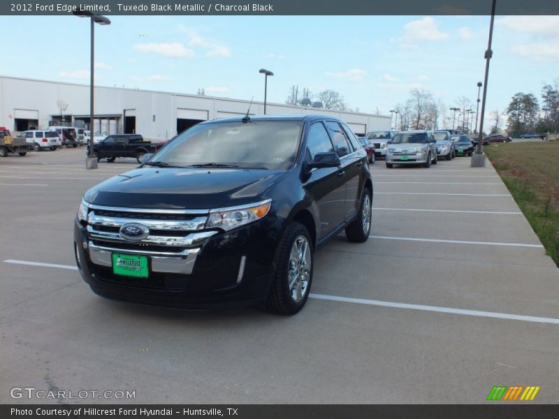 Tuxedo Black Metallic / Charcoal Black 2012 Ford Edge Limited
