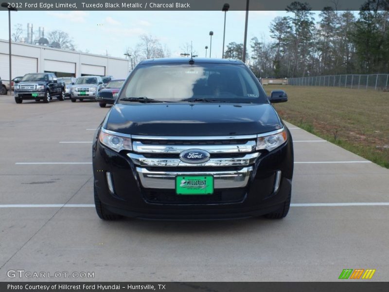 Tuxedo Black Metallic / Charcoal Black 2012 Ford Edge Limited
