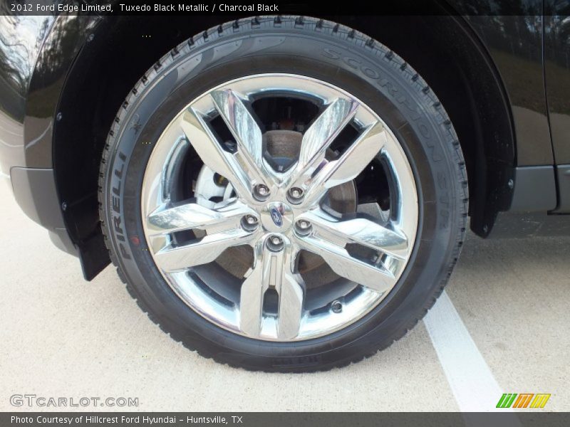 Tuxedo Black Metallic / Charcoal Black 2012 Ford Edge Limited