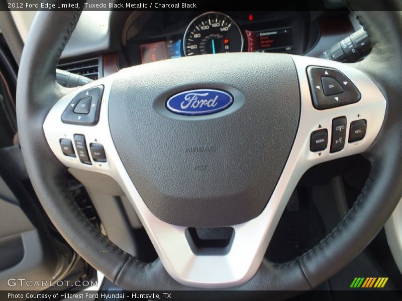 Tuxedo Black Metallic / Charcoal Black 2012 Ford Edge Limited