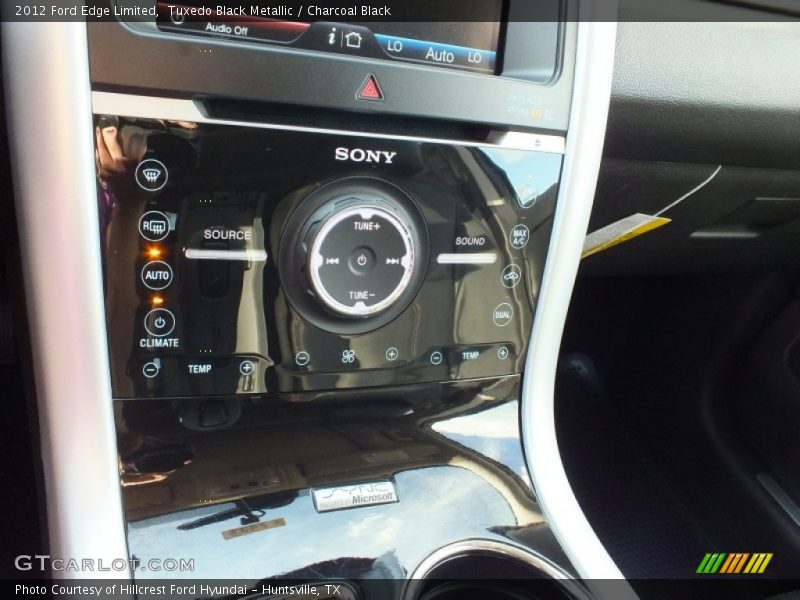 Tuxedo Black Metallic / Charcoal Black 2012 Ford Edge Limited