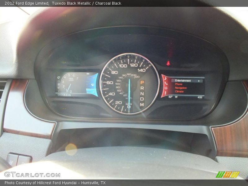 Tuxedo Black Metallic / Charcoal Black 2012 Ford Edge Limited