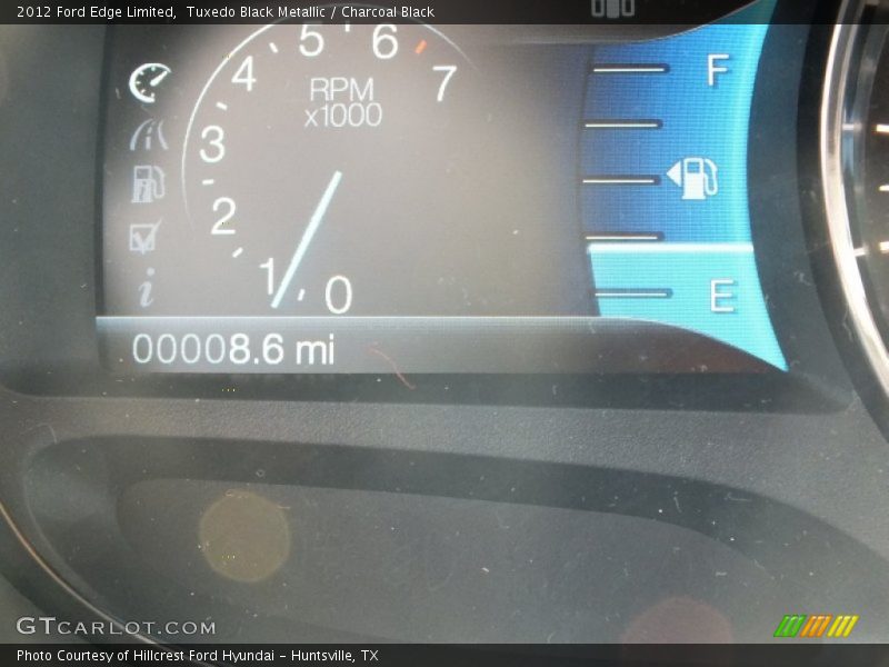 Tuxedo Black Metallic / Charcoal Black 2012 Ford Edge Limited