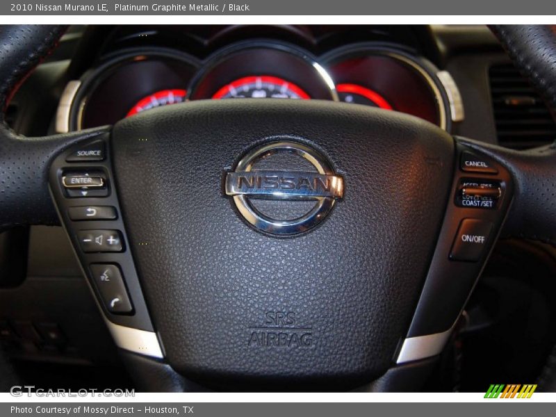 Platinum Graphite Metallic / Black 2010 Nissan Murano LE