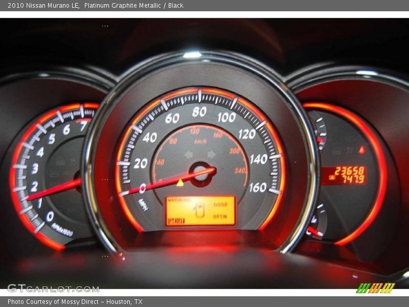 Platinum Graphite Metallic / Black 2010 Nissan Murano LE