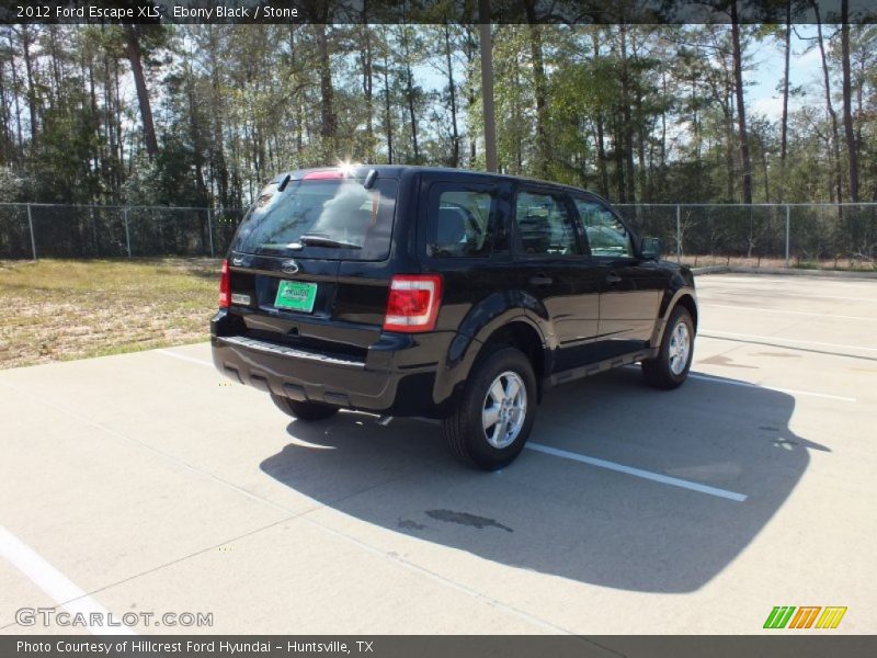 Ebony Black / Stone 2012 Ford Escape XLS
