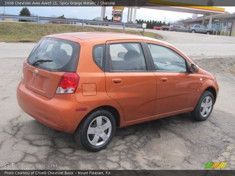  2008 Aveo Aveo5 LS Spicy Orange Metallic