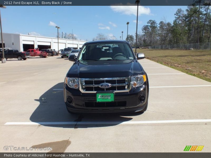 Ebony Black / Stone 2012 Ford Escape XLS