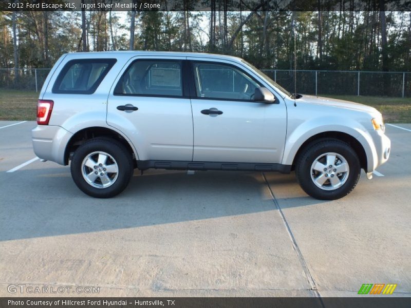 Ingot Silver Metallic / Stone 2012 Ford Escape XLS