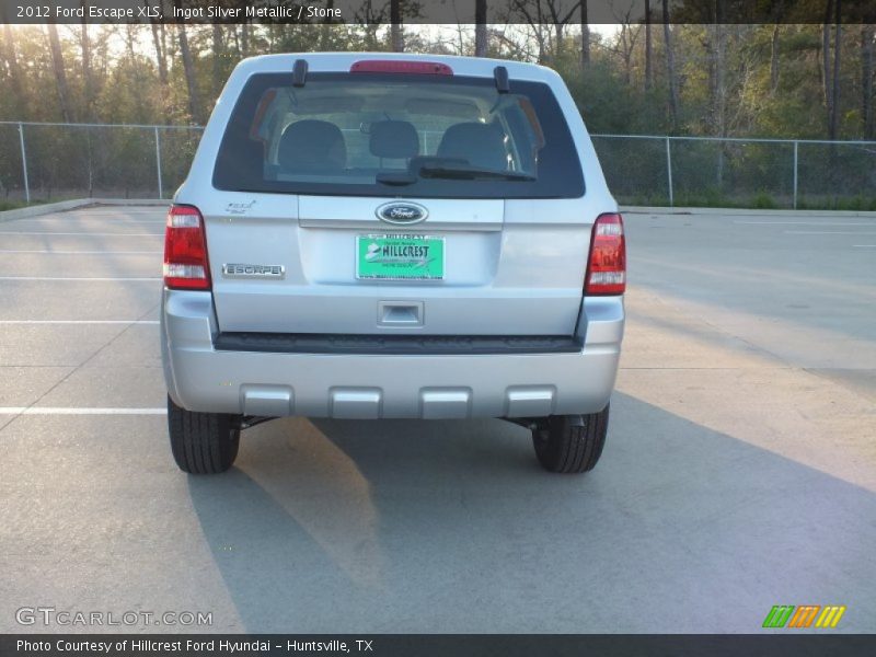 Ingot Silver Metallic / Stone 2012 Ford Escape XLS