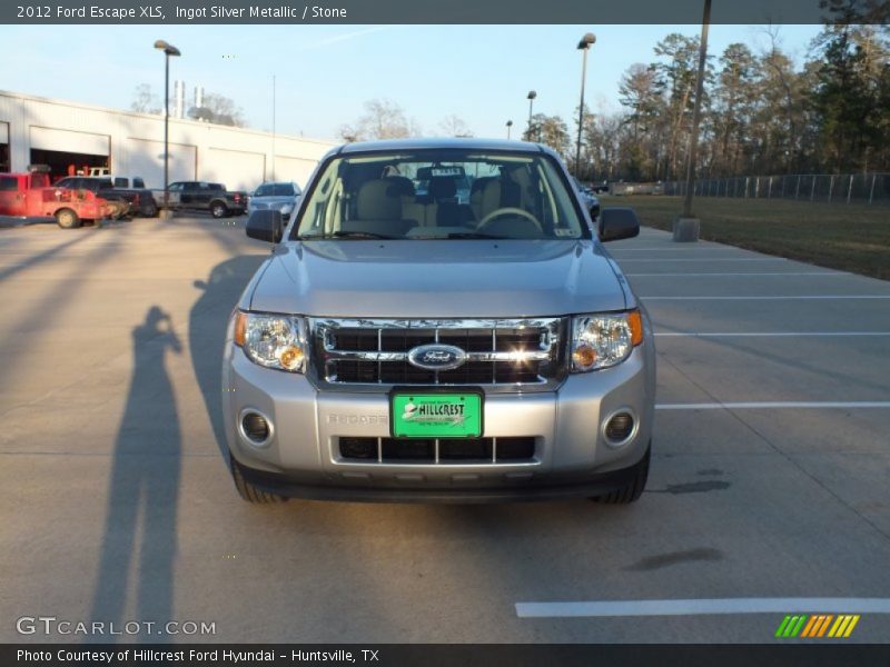 Ingot Silver Metallic / Stone 2012 Ford Escape XLS