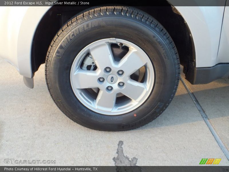 Ingot Silver Metallic / Stone 2012 Ford Escape XLS