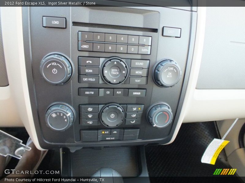 Ingot Silver Metallic / Stone 2012 Ford Escape XLS