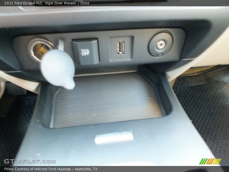Ingot Silver Metallic / Stone 2012 Ford Escape XLS