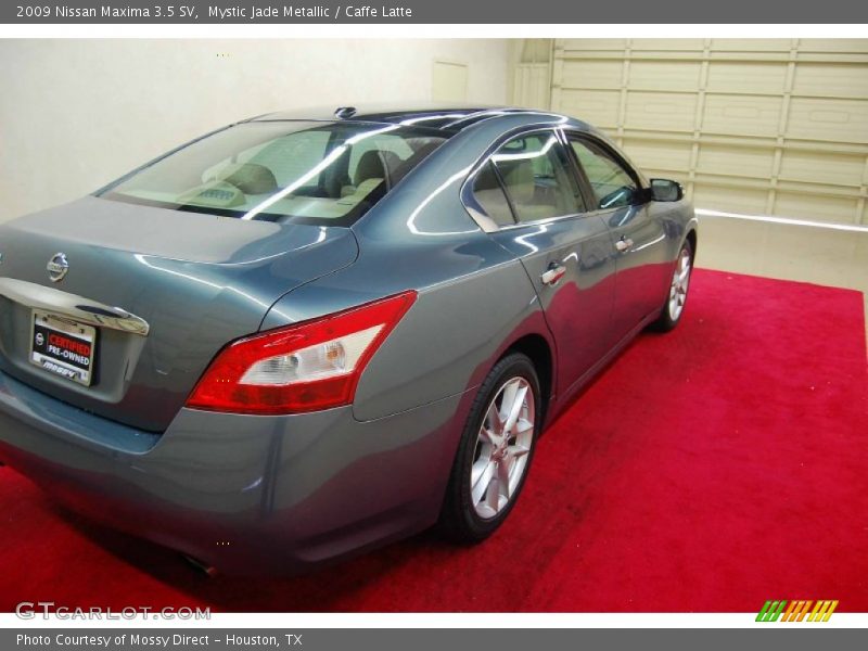 Mystic Jade Metallic / Caffe Latte 2009 Nissan Maxima 3.5 SV