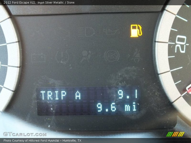 Ingot Silver Metallic / Stone 2012 Ford Escape XLS