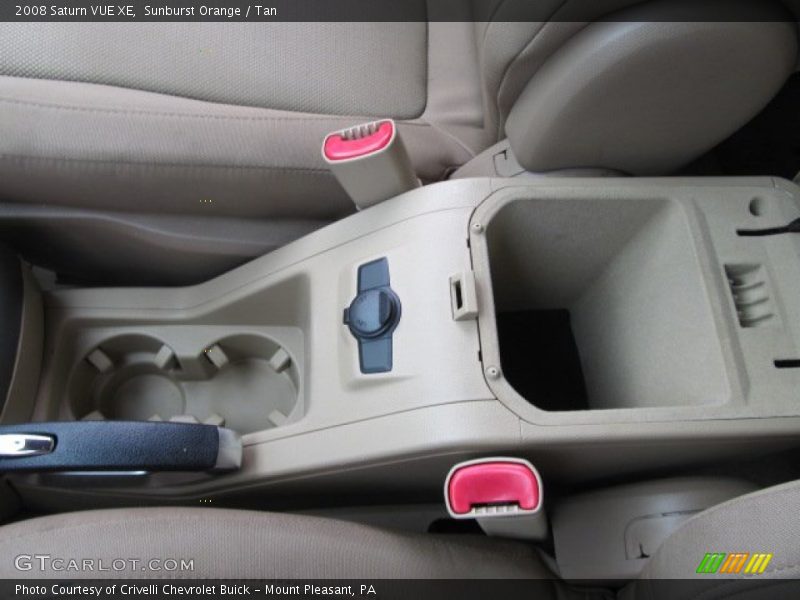 Sunburst Orange / Tan 2008 Saturn VUE XE