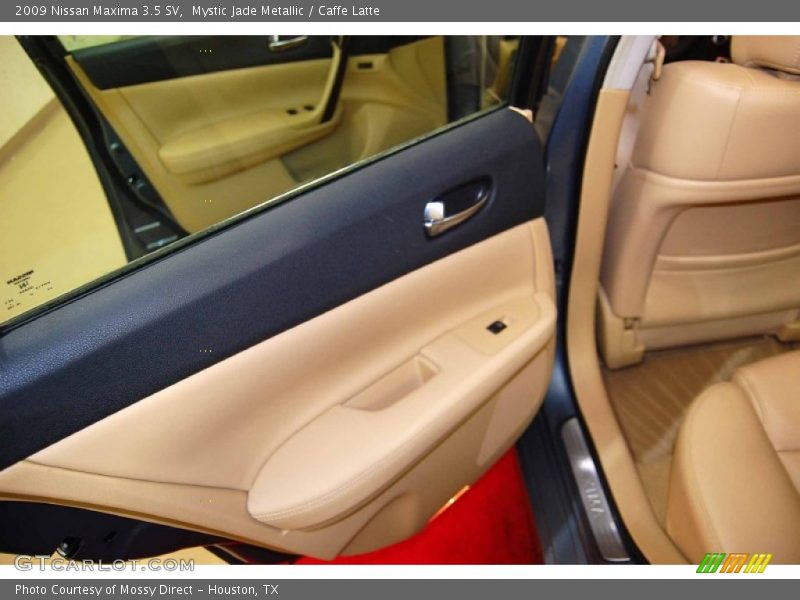 Mystic Jade Metallic / Caffe Latte 2009 Nissan Maxima 3.5 SV