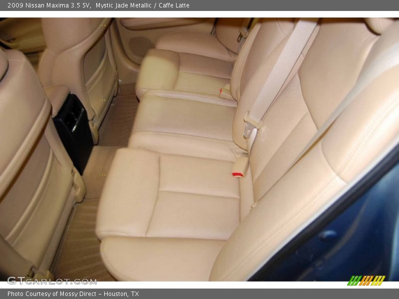 Mystic Jade Metallic / Caffe Latte 2009 Nissan Maxima 3.5 SV