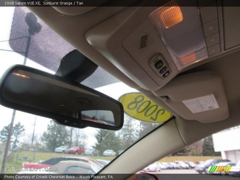 Sunburst Orange / Tan 2008 Saturn VUE XE