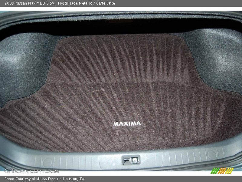 Mystic Jade Metallic / Caffe Latte 2009 Nissan Maxima 3.5 SV