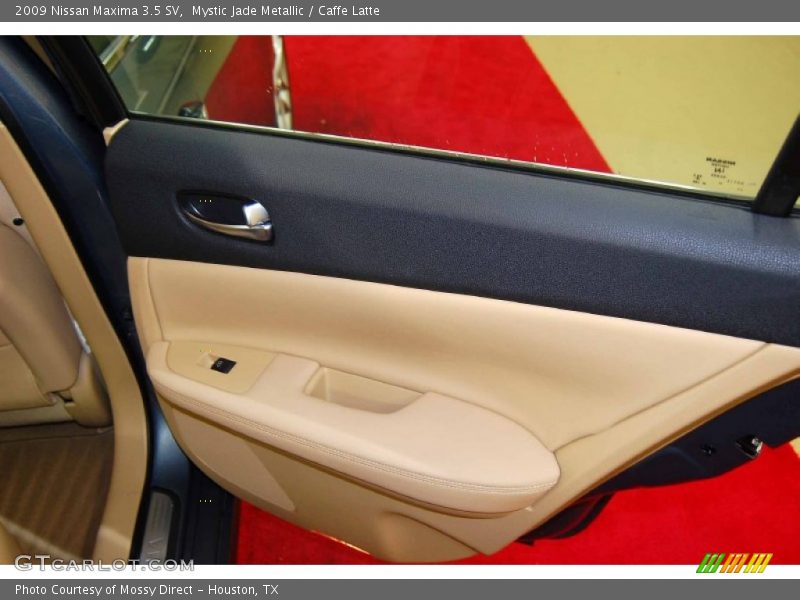 Mystic Jade Metallic / Caffe Latte 2009 Nissan Maxima 3.5 SV