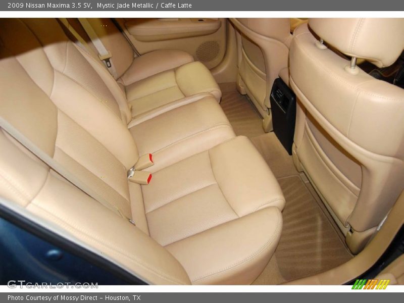 Mystic Jade Metallic / Caffe Latte 2009 Nissan Maxima 3.5 SV