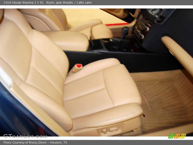 Mystic Jade Metallic / Caffe Latte 2009 Nissan Maxima 3.5 SV