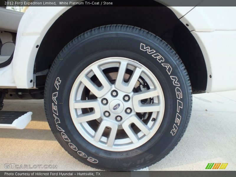 White Platinum Tri-Coat / Stone 2012 Ford Expedition Limited