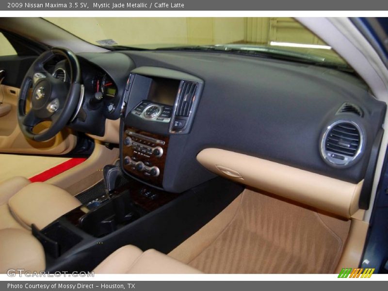 Mystic Jade Metallic / Caffe Latte 2009 Nissan Maxima 3.5 SV