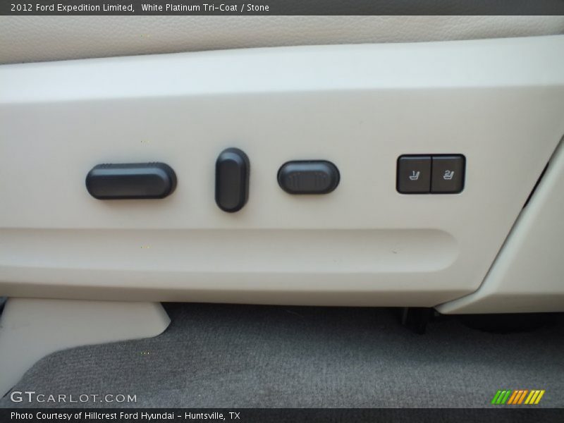 White Platinum Tri-Coat / Stone 2012 Ford Expedition Limited