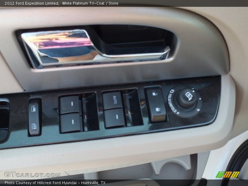 White Platinum Tri-Coat / Stone 2012 Ford Expedition Limited