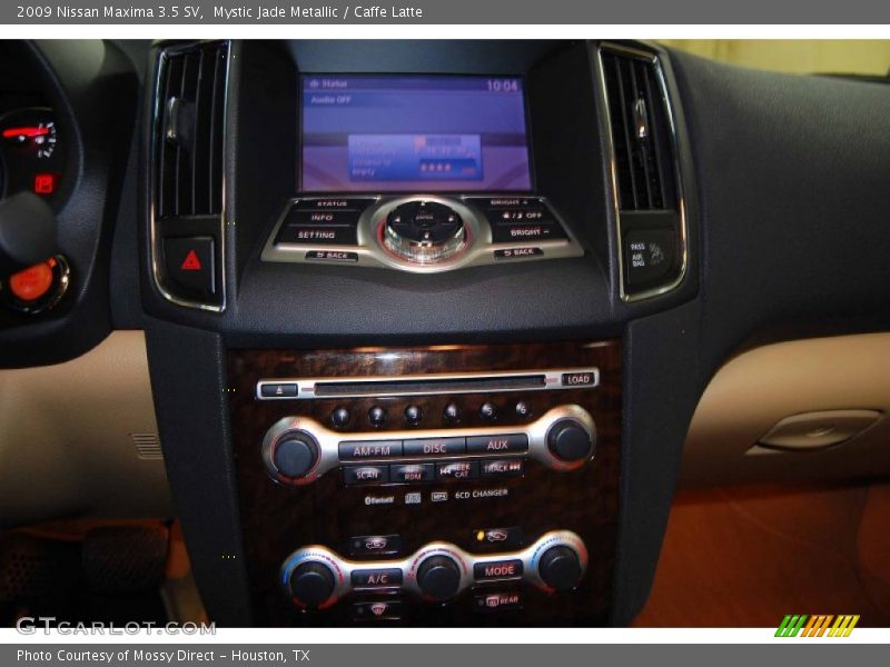 Mystic Jade Metallic / Caffe Latte 2009 Nissan Maxima 3.5 SV