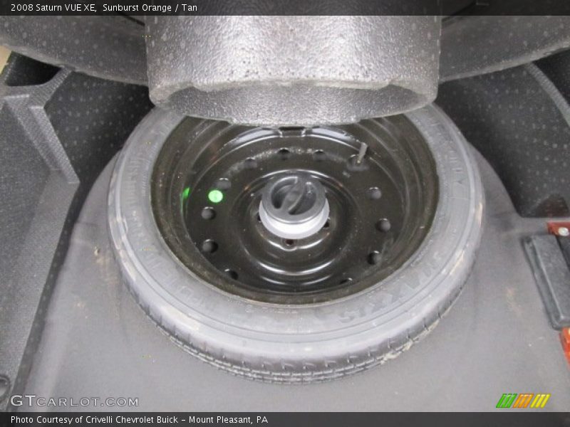 Sunburst Orange / Tan 2008 Saturn VUE XE
