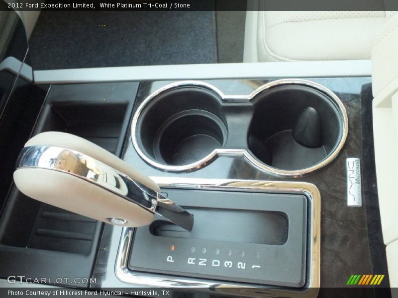 White Platinum Tri-Coat / Stone 2012 Ford Expedition Limited