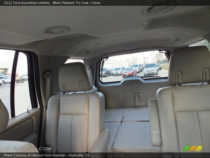 White Platinum Tri-Coat / Stone 2012 Ford Expedition Limited