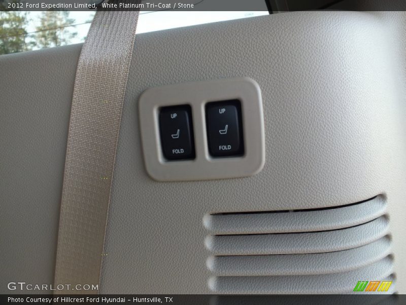 White Platinum Tri-Coat / Stone 2012 Ford Expedition Limited