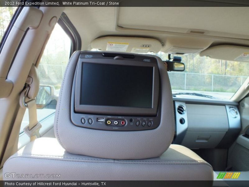 White Platinum Tri-Coat / Stone 2012 Ford Expedition Limited
