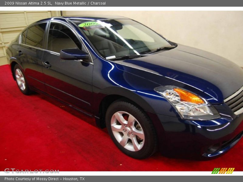 Navy Blue Metallic / Charcoal 2009 Nissan Altima 2.5 SL