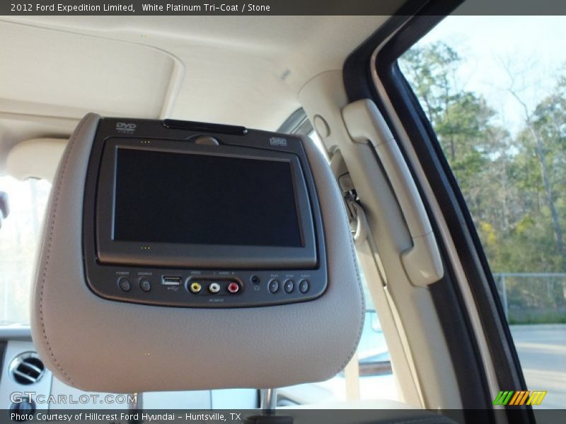 White Platinum Tri-Coat / Stone 2012 Ford Expedition Limited