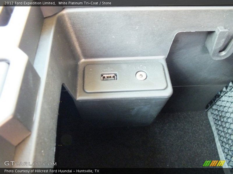 White Platinum Tri-Coat / Stone 2012 Ford Expedition Limited