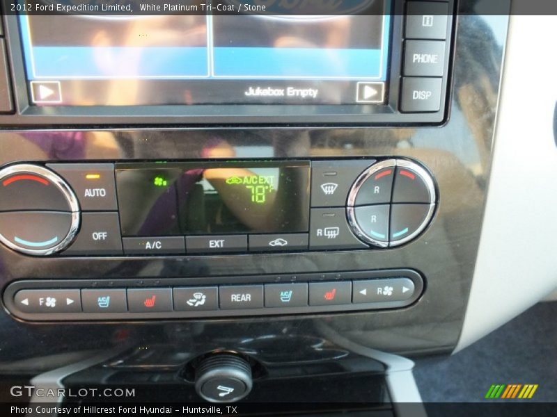 White Platinum Tri-Coat / Stone 2012 Ford Expedition Limited