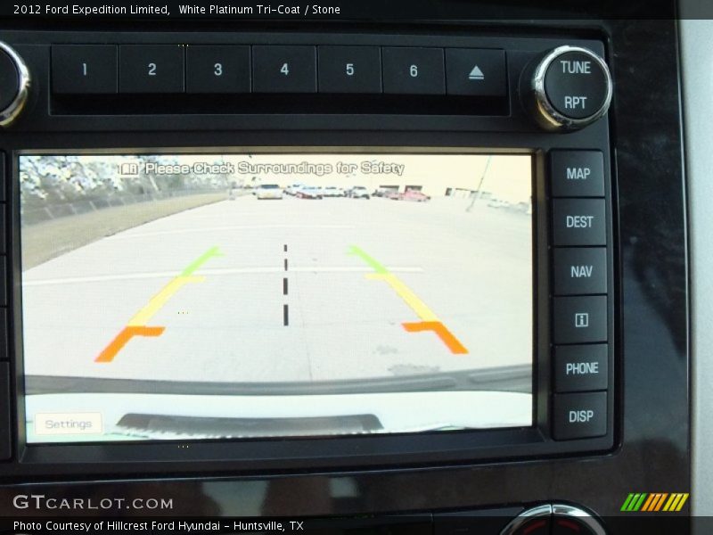 White Platinum Tri-Coat / Stone 2012 Ford Expedition Limited