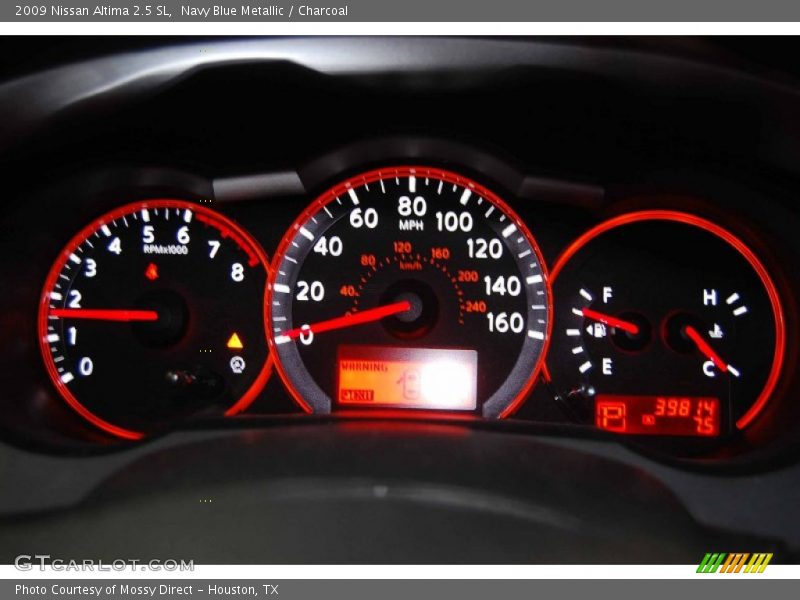 Navy Blue Metallic / Charcoal 2009 Nissan Altima 2.5 SL