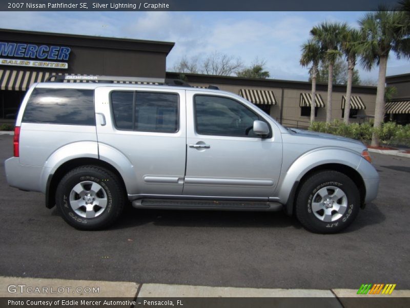Silver Lightning / Graphite 2007 Nissan Pathfinder SE